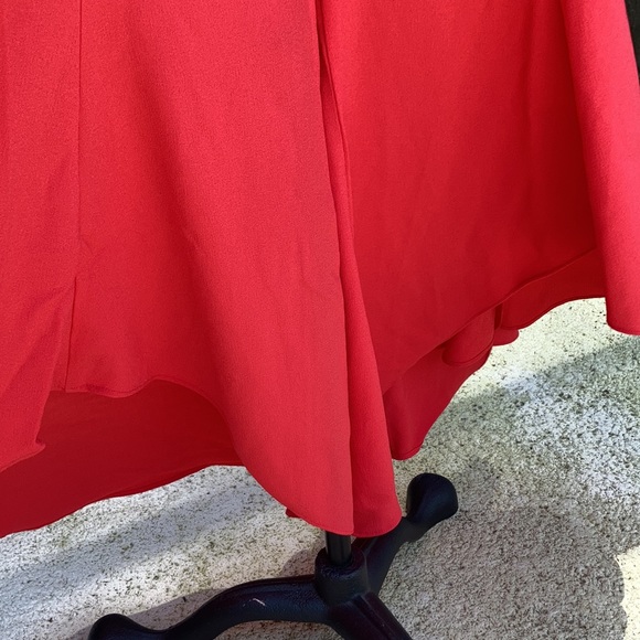 Flare legs orange Venus dress pants - Picture 2 of 5